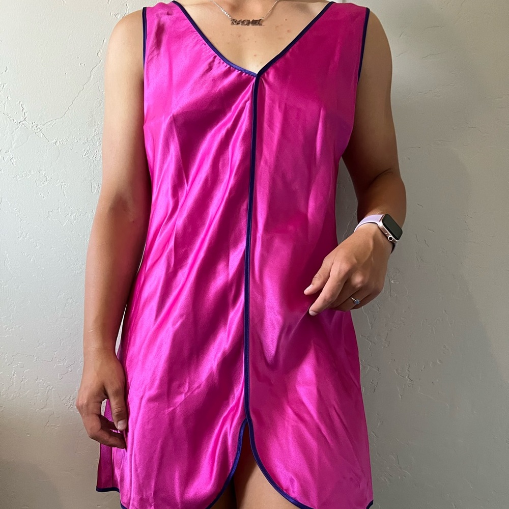 Pink Slip Dress - Picture 2 of 3